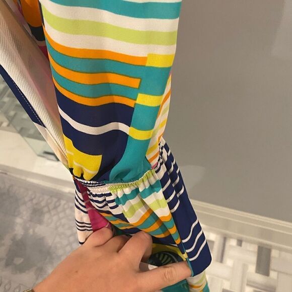 Design lab Multicolored spaghetti strap romper - Picture 3 of 5